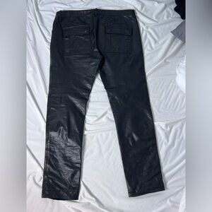 Rick Owen leather pants AUTHENTIC